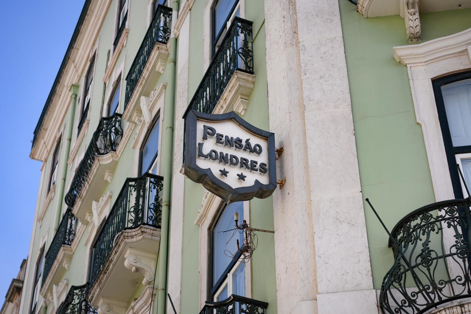 Pensao Londres Hotel Lisbon Bagian luar foto